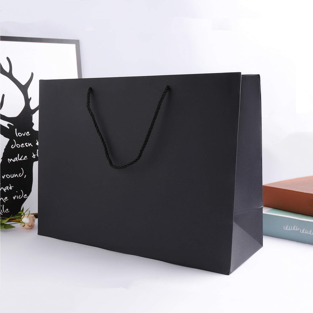 Large Black Gift Bags