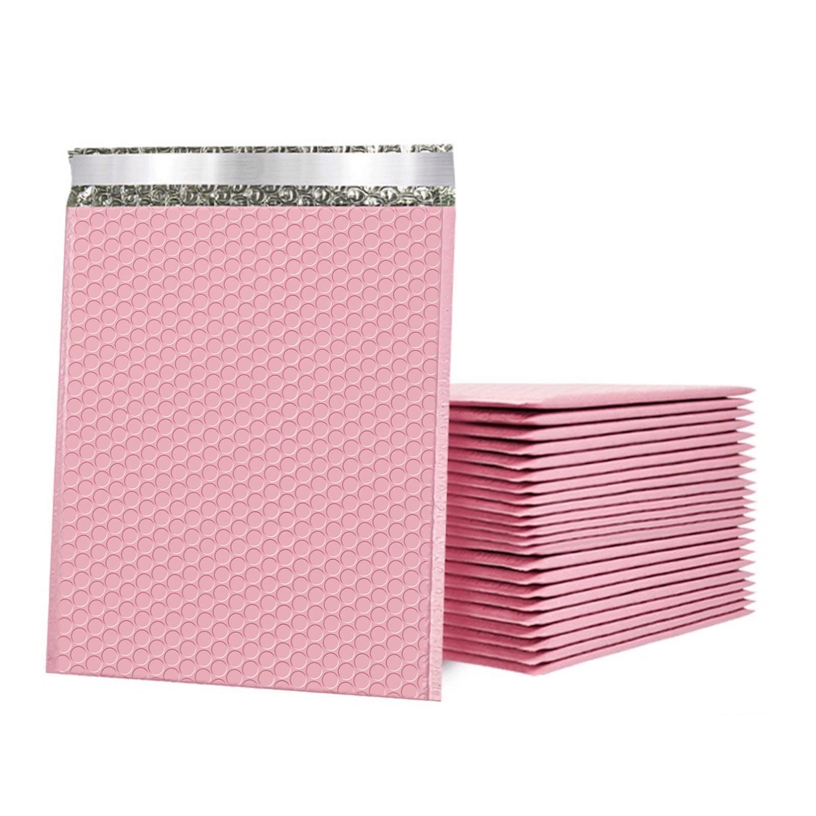 20 Pack Pink Waterproof Bubble Mailers